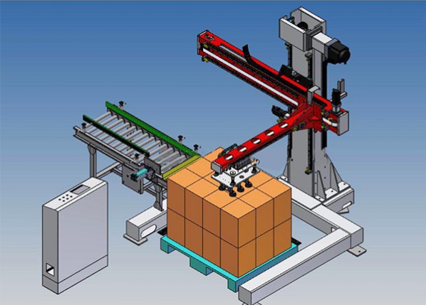 立柱式機(jī)器人碼垛機(jī)